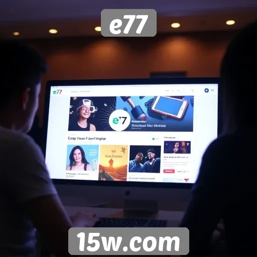 Estudo sobre a monetização do site e77